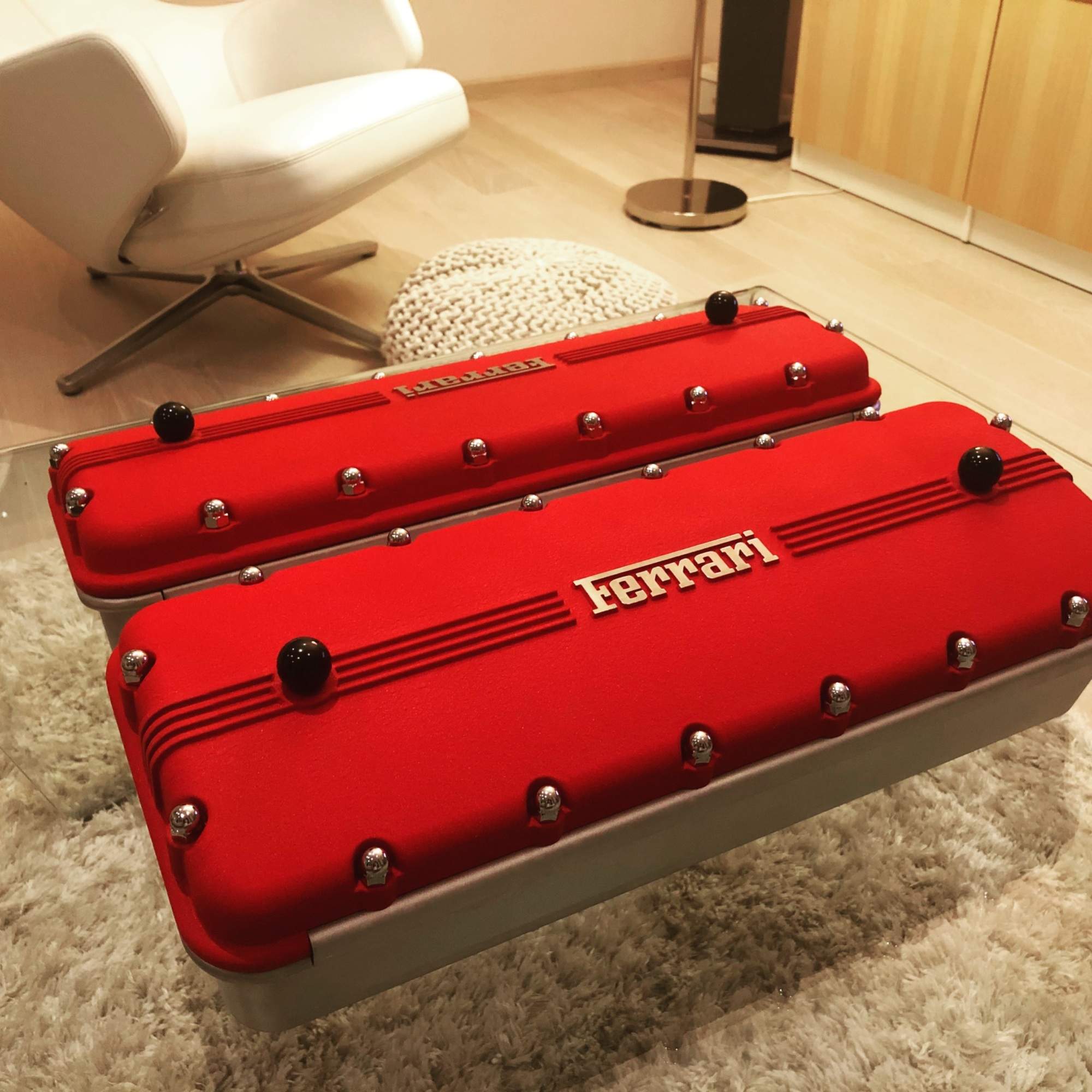 Ferrari real size V12 Book case