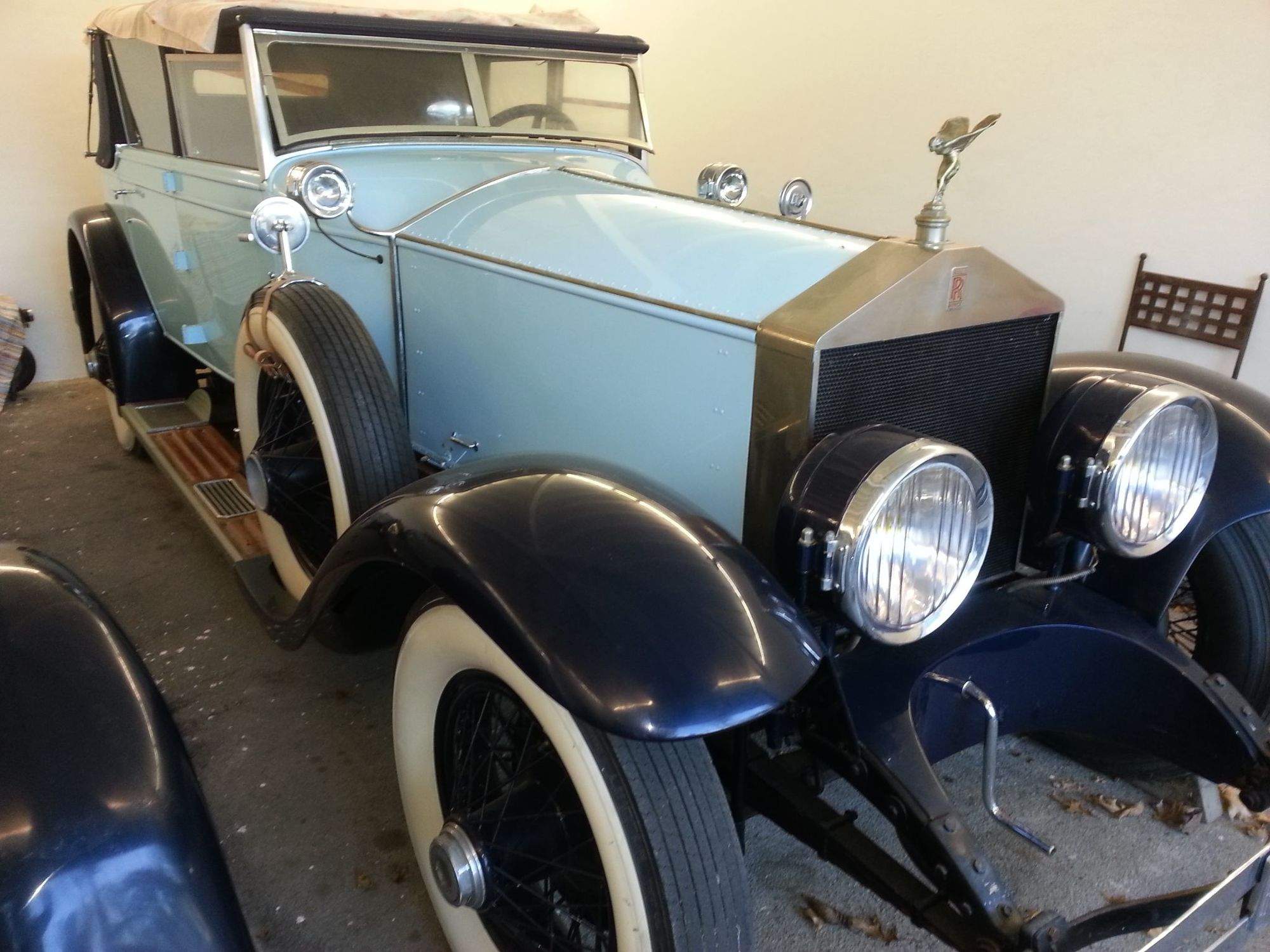 1928 Rolls-Royce Phantom I Newmarket Convertible Sedan by Brewster