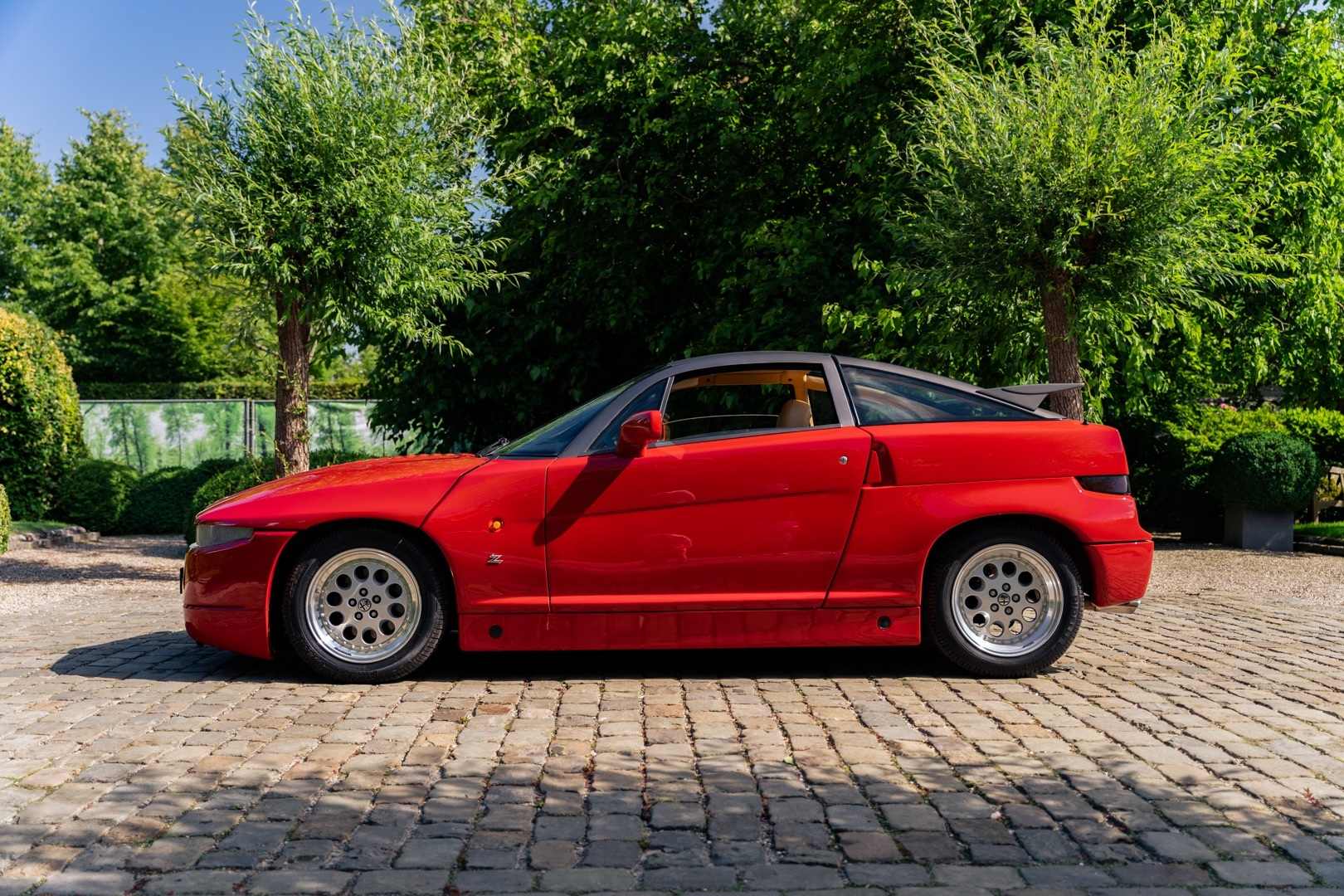 Rare Find: 1991 Alfa Romeo SZ Coupé with Only 1300 Km for Sale on ...