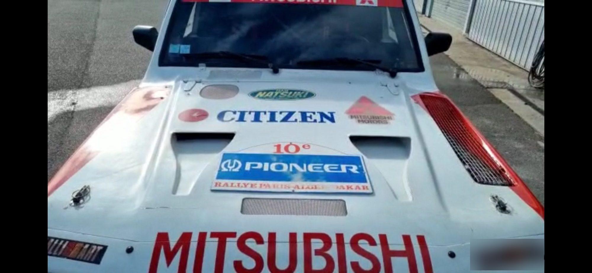 Pin's Rare Paris-Dakar 1991 - Auto Car Rallye 4x4 Team Alte Mitsubishi - Collection